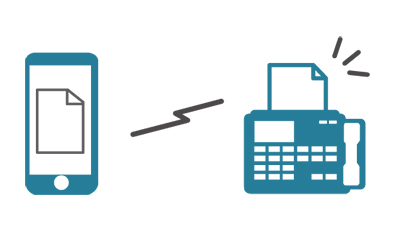 由手機發送、接收傳真
